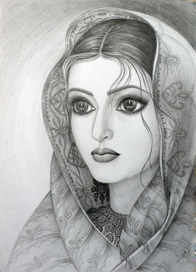 Легенда о любви (триптих -правая часть)