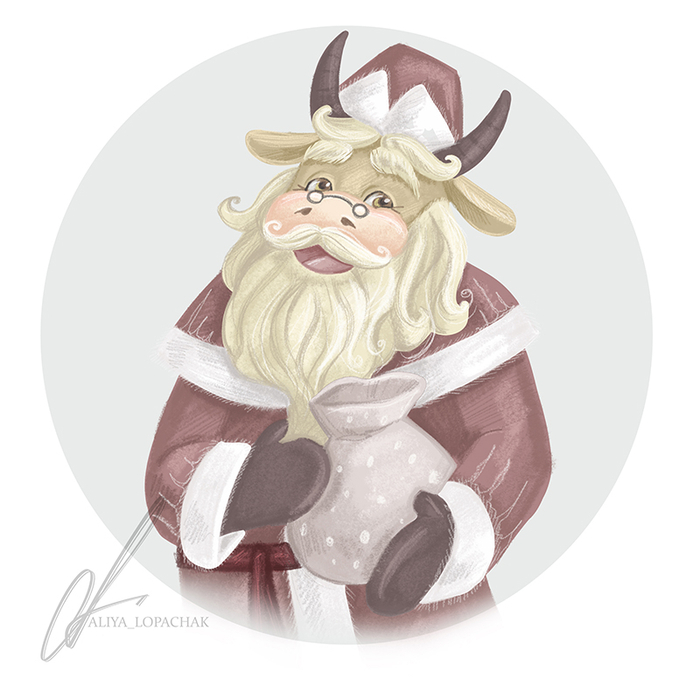 Новогодний Дед Мороз 2021