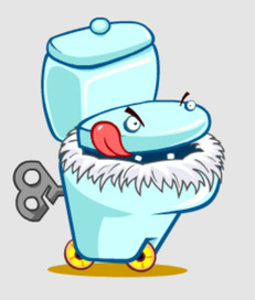 Персонаж Заводной унитаз