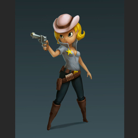 Sheriff girl