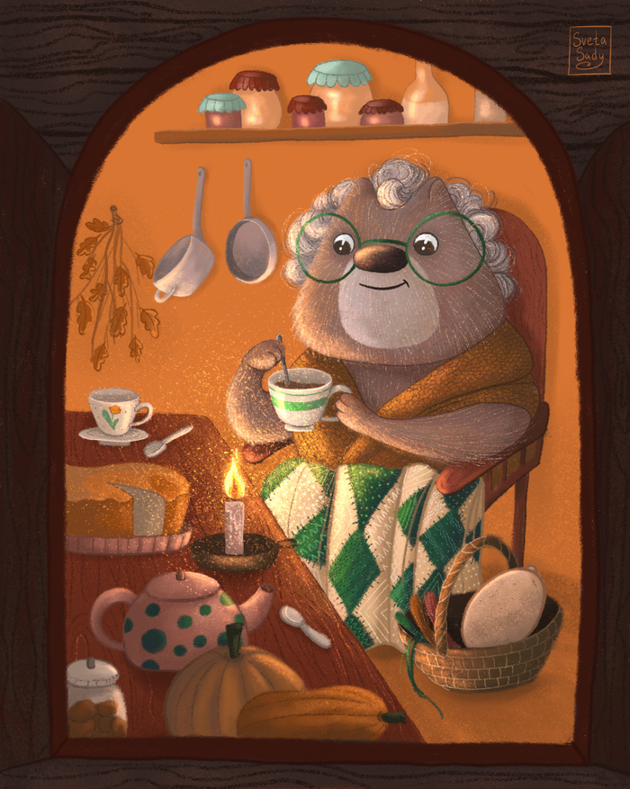 Соболь-вышивальщик и лоскутное одеяло