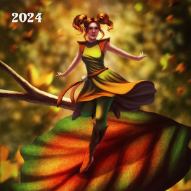 Сентябрь - Маленькая художница