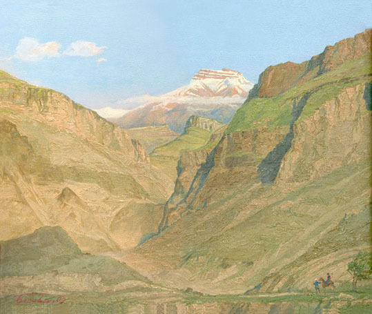 Горное ущелье