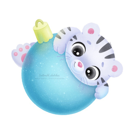 Новогодний тигренок