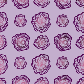 Цветочный принт