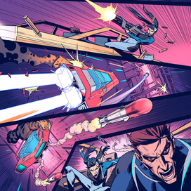 Страница комикса