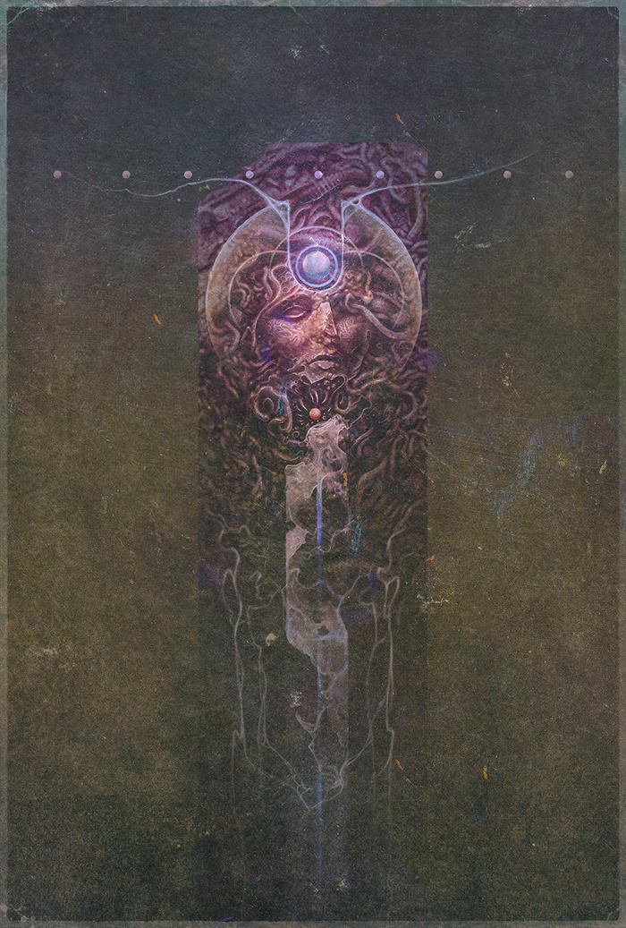 "Kaguya" (digital painting). 2018.