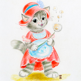 С одуванчиком