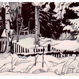 Зимний пейзаж