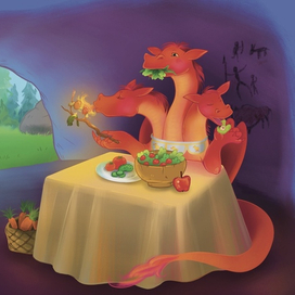 Dragon's lunch