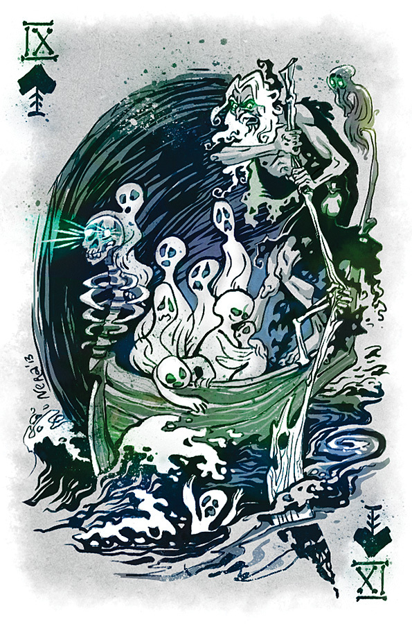 Харон, девятка пик