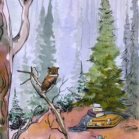 Где-то в лесу