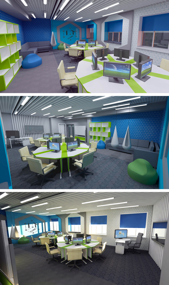 Интерьер IT-класса