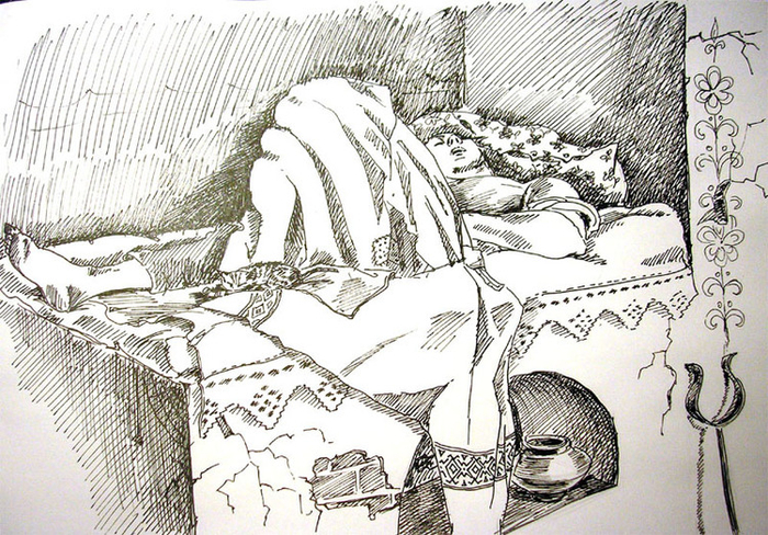 Иван Дурак на печи