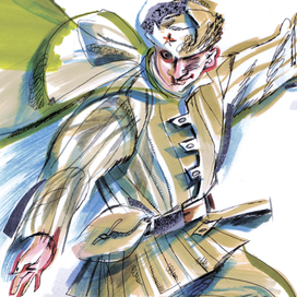 иллюстрация к поэме А.Твардовского  Василий Теркин