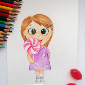 Малышки и карамелька