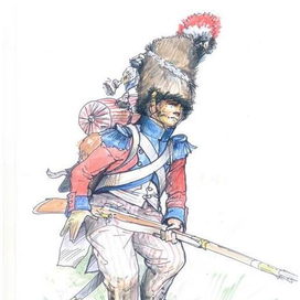 Раскадровка для фильма. Рядовой 4-го Швейцарского полка. 1812 год