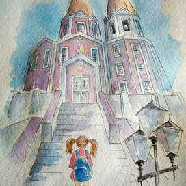 Храм в Северске.