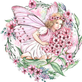 Цветочная фея. Флоксы