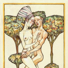 Таро Старшие Арканы. Влюбленные