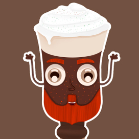 кофейные стикеры