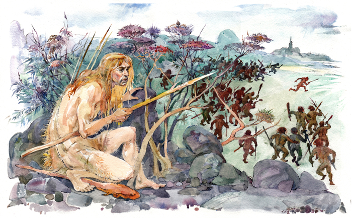 Рони Старший "Борьба за огонь"