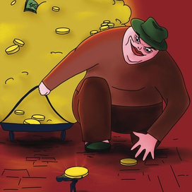 “Жадность» метафорическая карта