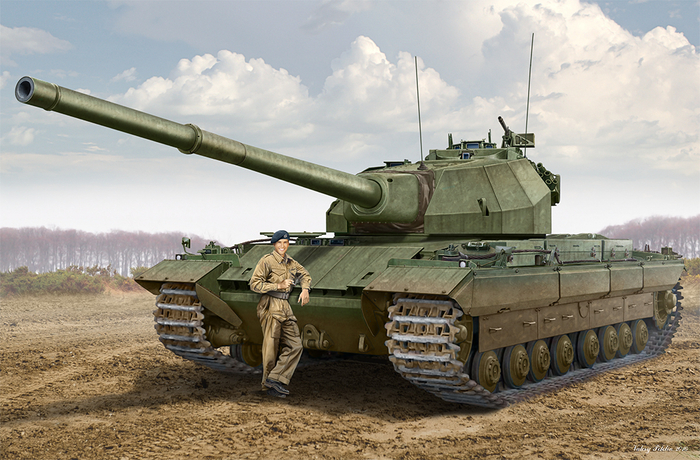 Conqueror with spaced armor ( box art for Amusing Hobby )