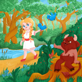 Иллюстрация к сказке