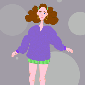 Иллюстрация девушки