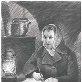 Рисунок в книгу