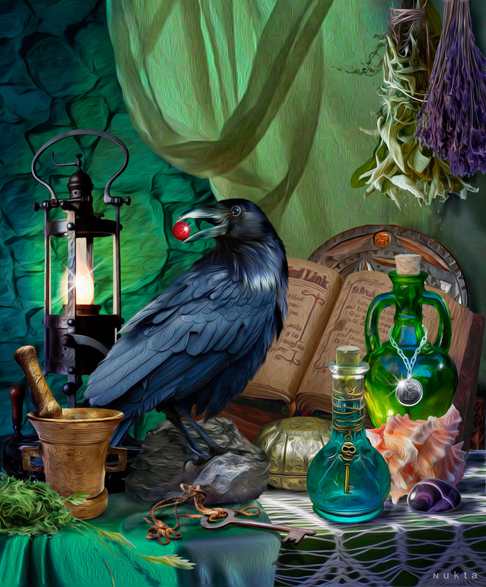 В гостях у колдуньи