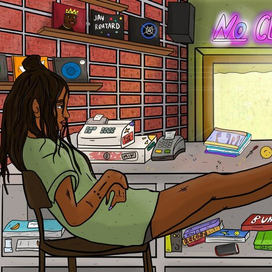 Иллюстрация для комикса 