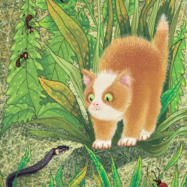 Какой большой червяк!