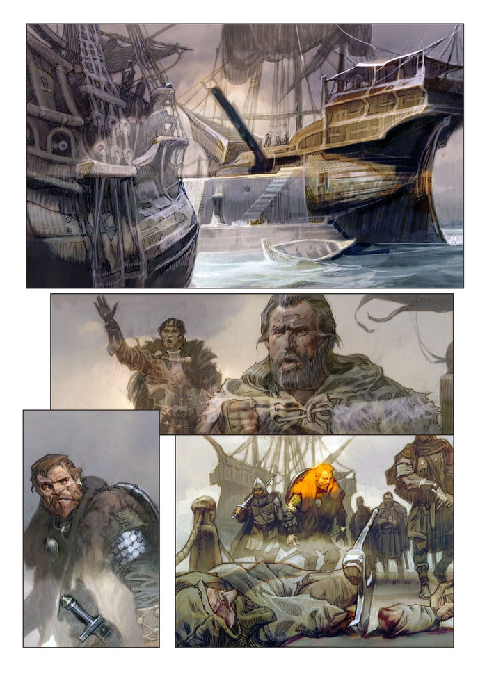 ст.3. Комикс "Предел" для игры Ash of Gods