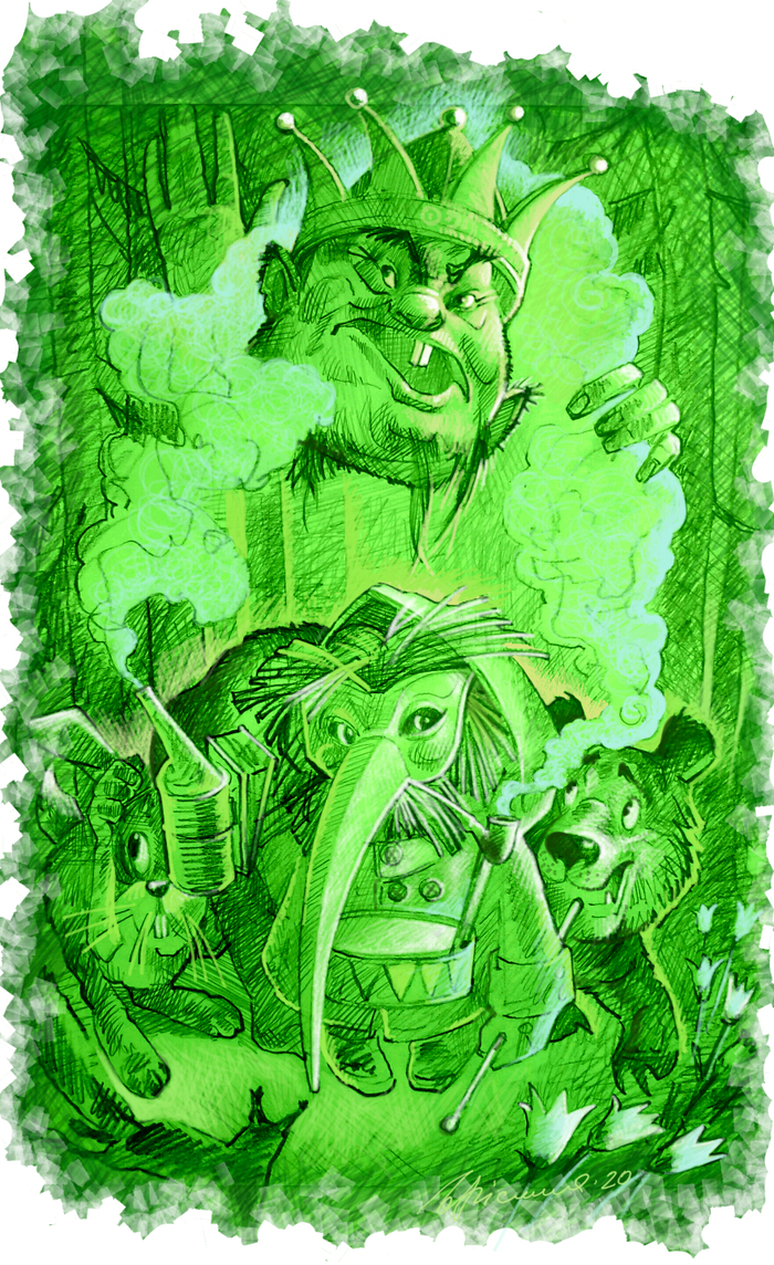 Сказки Ярыча. Про ургуйки, дымарь и Корону