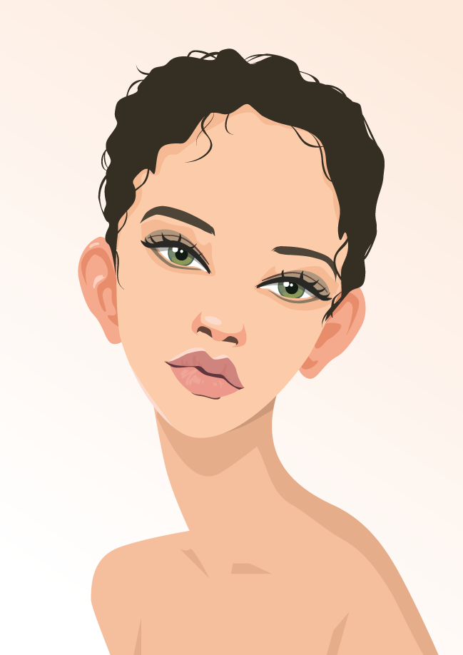 портретный челлендж вк