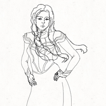 Фэнтези "Нити судьбы". Карточка персонажа. Риммис и Ник.