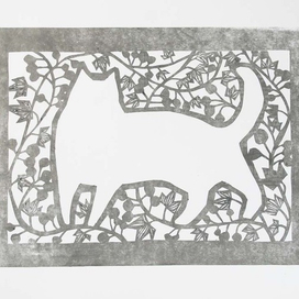 здесь был кот