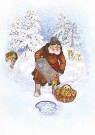 В білу сніговицю