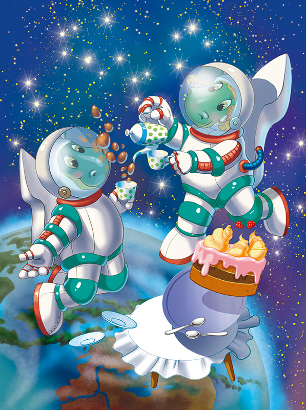 Космическое чаепитие