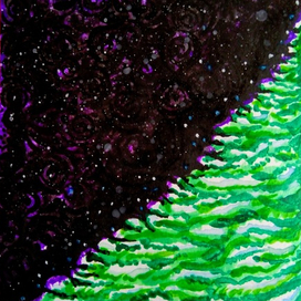 Открытка. Зимняя сказка