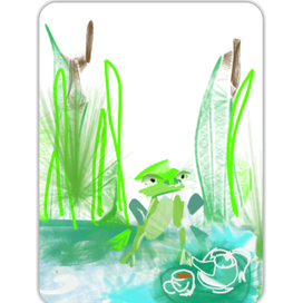 Верняя лягушка