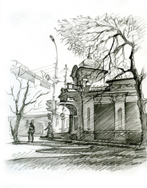 набросок по фото