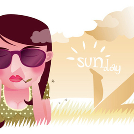 знойная женщина