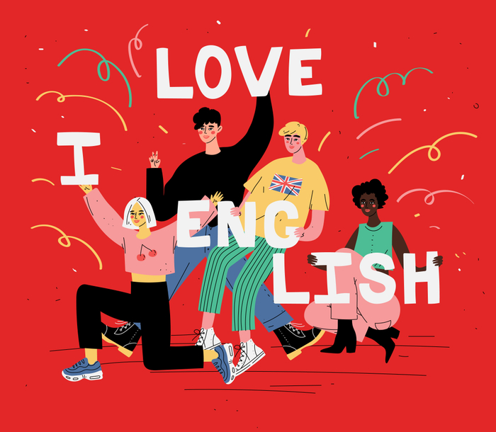 Я люблю английский