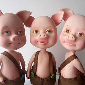 3 поросенка 