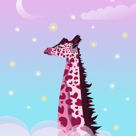 Vanilla giraffe