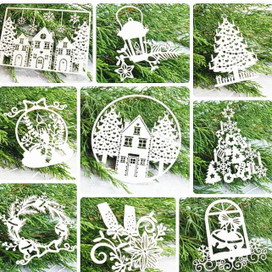 Новогодний чипборд  (макеты, векторная графика)