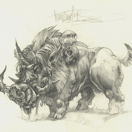 Боевой кабан ОРКОВ